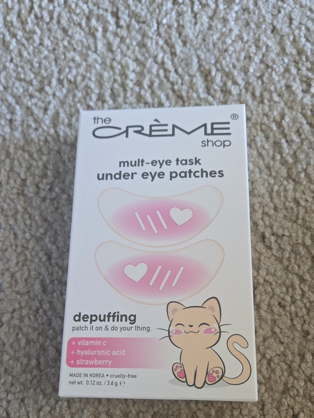 Creme Under Eye Patches Depuffing